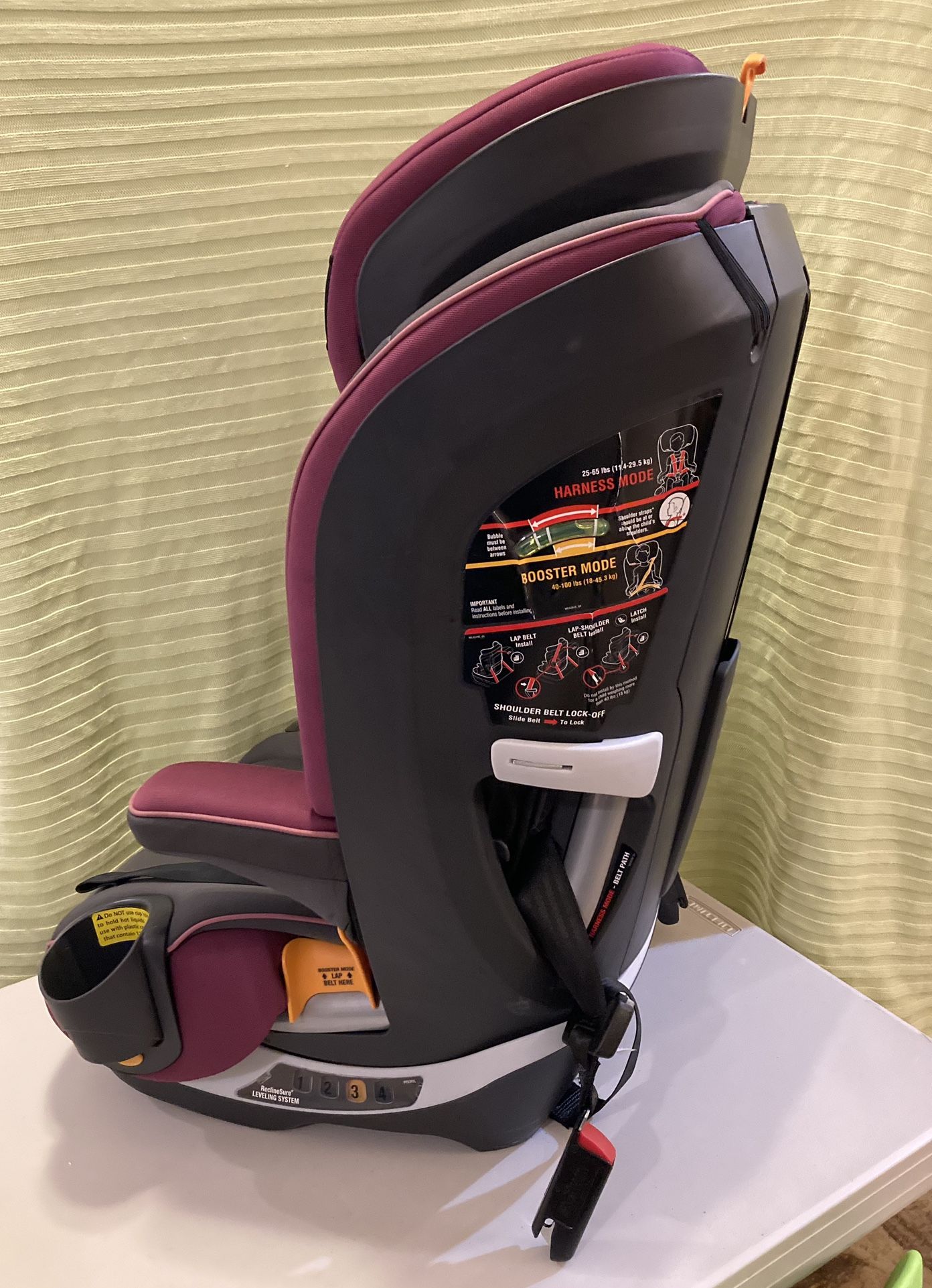 Chicco MyFit Harness + Booster Car Seat Gardenia for Sale in