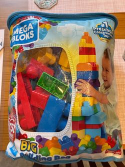 Fisher price mega bloks big building bag