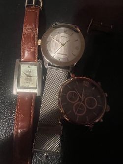 Lot of 3 Mixed Wristwatches