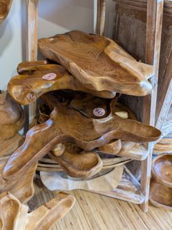 Large teakwood serving  platter