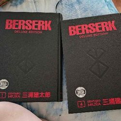 Berserk Deluxe Volumes 1 & 4