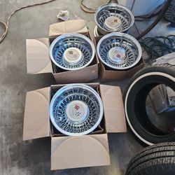 Brand New 13x7 Truray Wheels.  