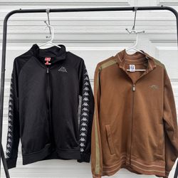 Kappa And The North Face Zip Up Jacket