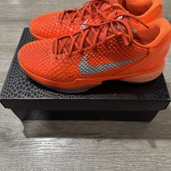 Kobe 6 Total Orange size 12.5