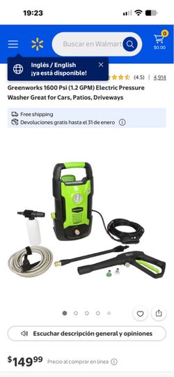 Electric power washer