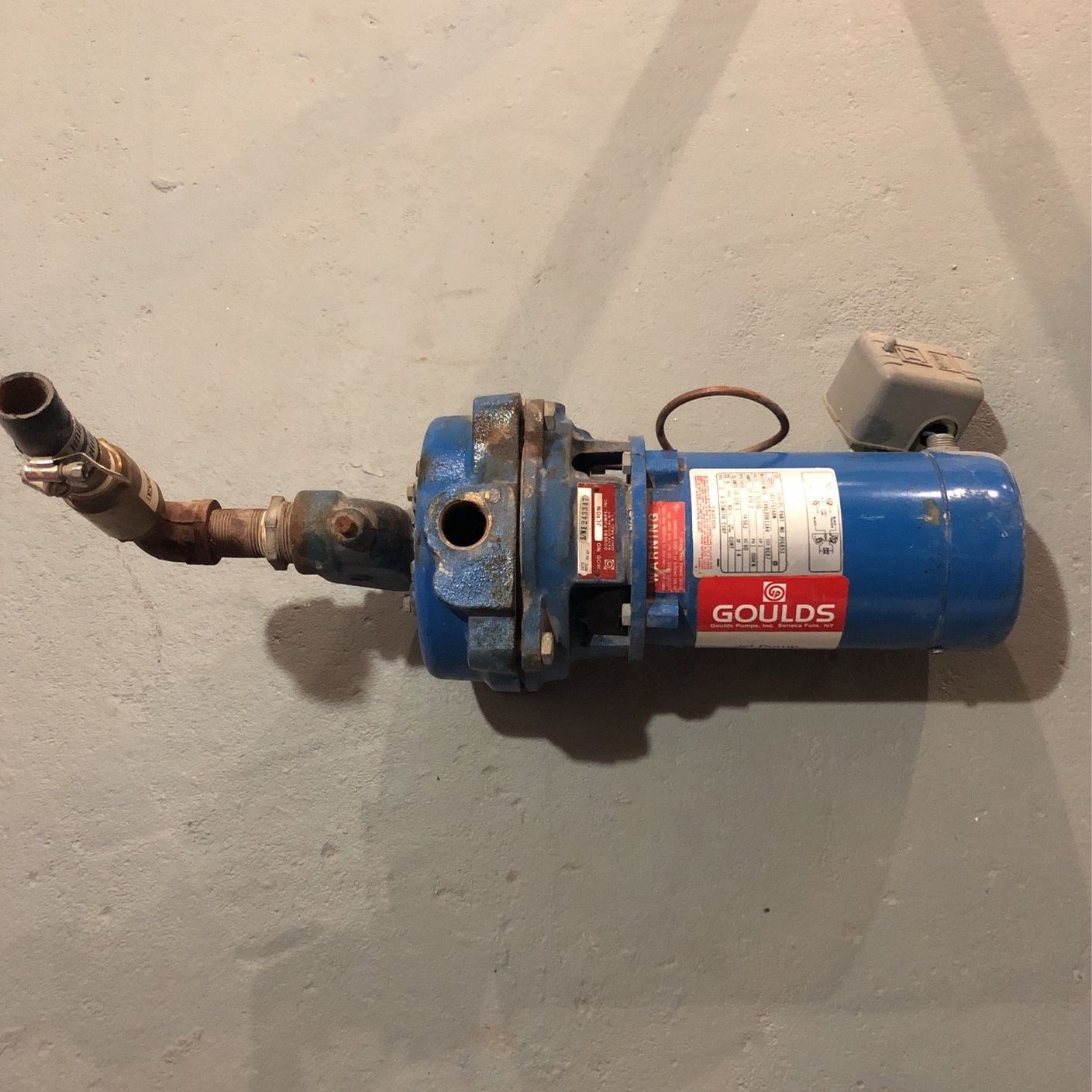 Goulds Jet Pump 1 HP Pump