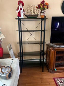 2 shelve units
