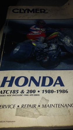 Honda ATC 185 200 repair manual