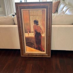 Dominguez Portrait Wood Frame