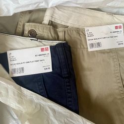 2 Uniqlo Pants $20 New 