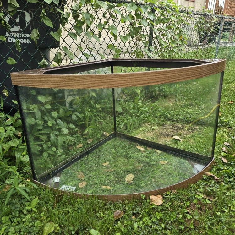 57 Gallon Fish/Terrarium Corner Tank