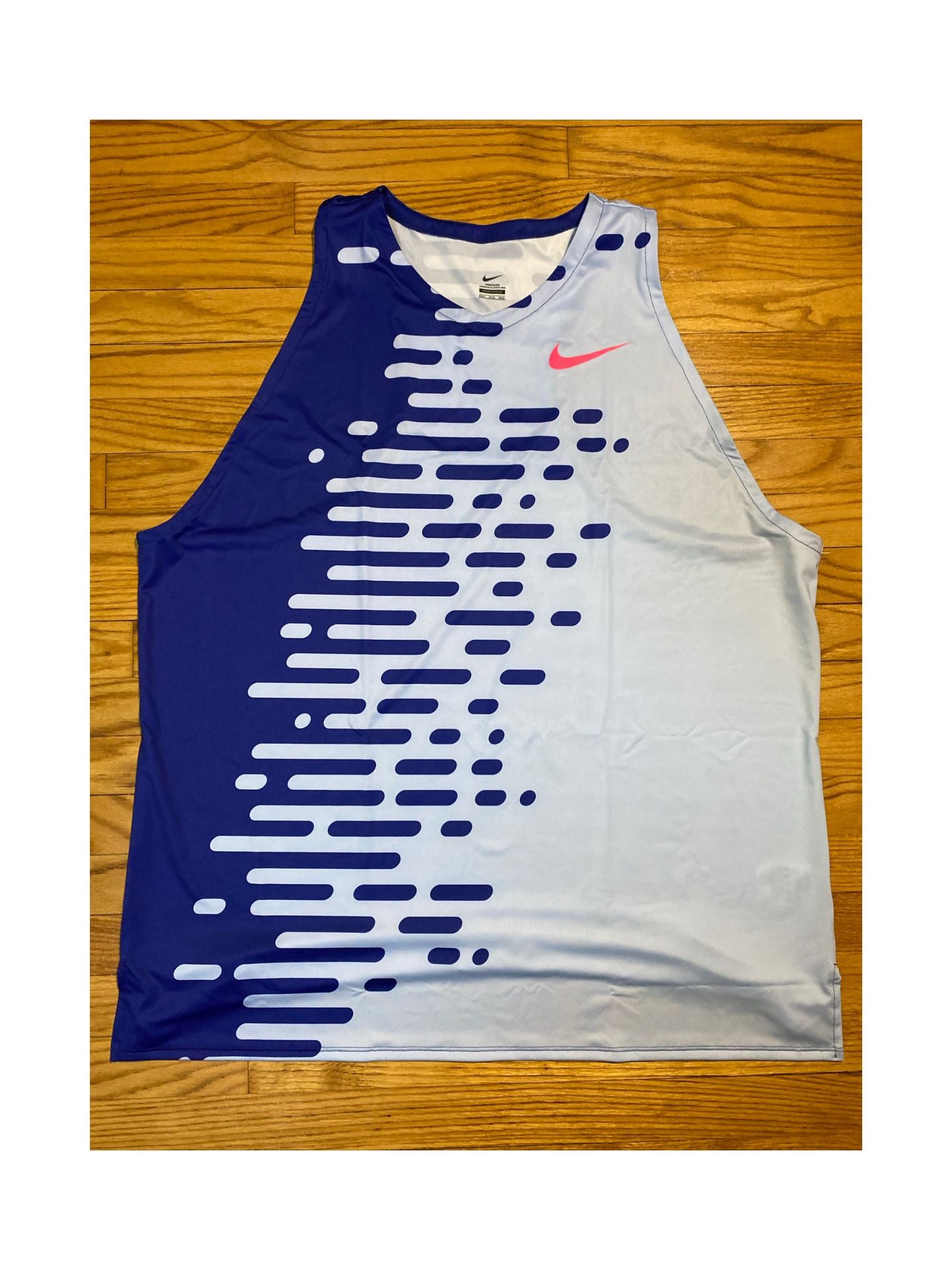 Nike Running tank top Blue Big & Tall Men's Size 4XLT NEW NO TAGS!!