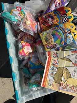 Tub Of Old McDonalds Happy Meals