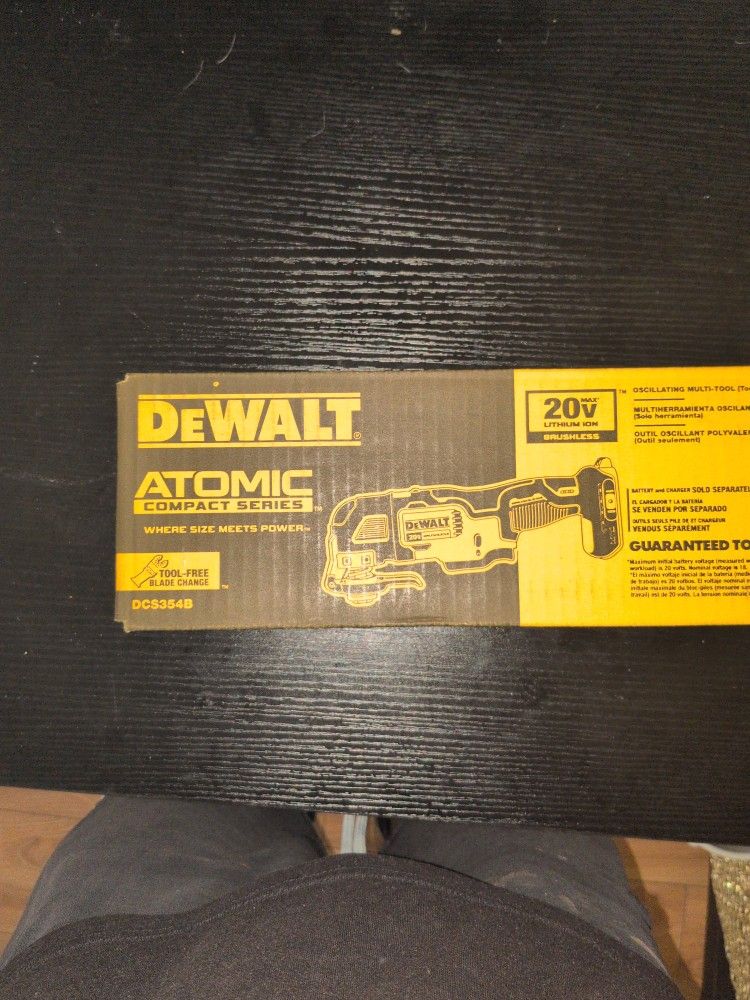 DeWalt 20V Max Oscillating Multi-Tool Atomic Series