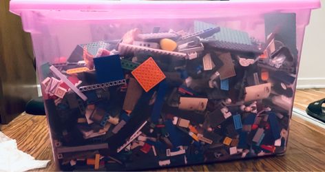 Bin of Legos
