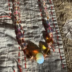 Unique Necklace Precious Stones