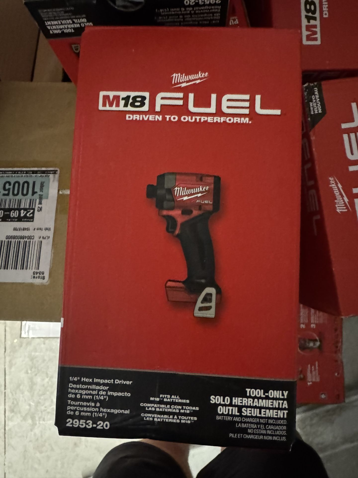 π₯ (2953-20) β Tool Only β $100 π₯ β
Nuevo, en caja π¦ β
Compatible con todas las baterΓas M18 π π Doral, FL πͺπΈ Atornillador de impacto Milwaukee