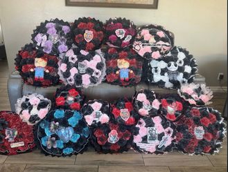 Handmade Horror Theme Artificial Flower Bouquets