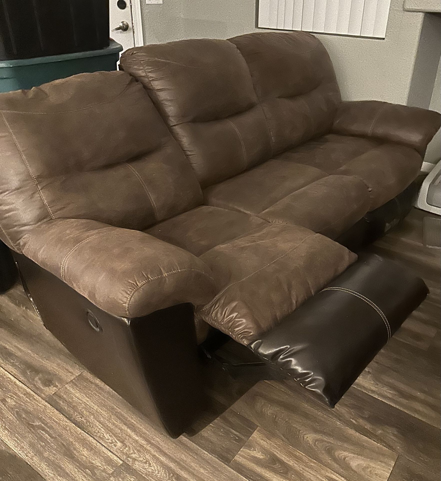 Reclining Couch And Loveseat