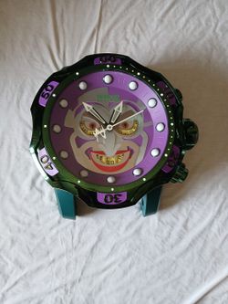 Invicta Joker Watch Face Wall Clock