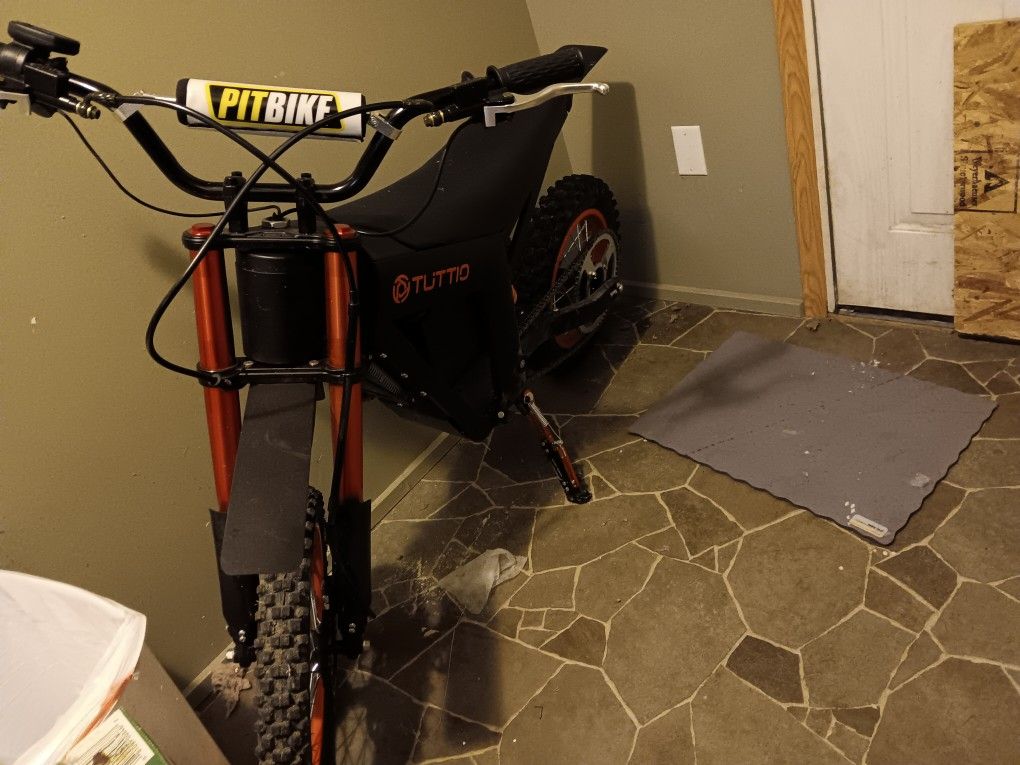Soleil01 Electric-Dirt-Bike for Teens Adults, 14"/12" Fat Tire 2000W Electric-Motorcycle with 48V 21AH Battery Ebike
