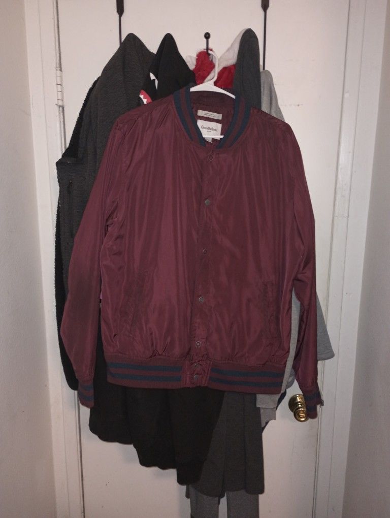 Men's Goodfellow Letterman Jacket