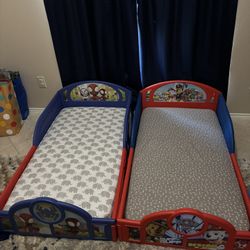 2 Toddler Beds With Mattresses 