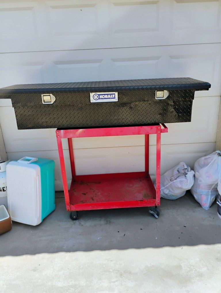 Used Tool Box W/ Key. Snap On Cart