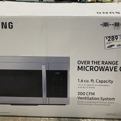 Microwave  Samsung Stainless Steel