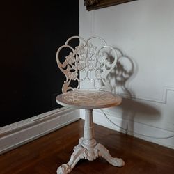 Kessler Cast Iron Rose Vanity Chair