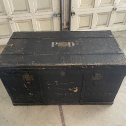 Old French Trunk