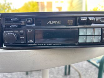 Vintage  Alpine 7192  Cassette Unit