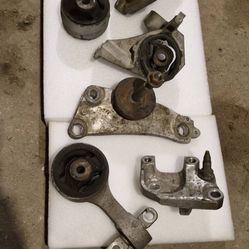 07-11 Civic Si Sedan Engine Subframe, F/R Sway Bars And Engine Mounts