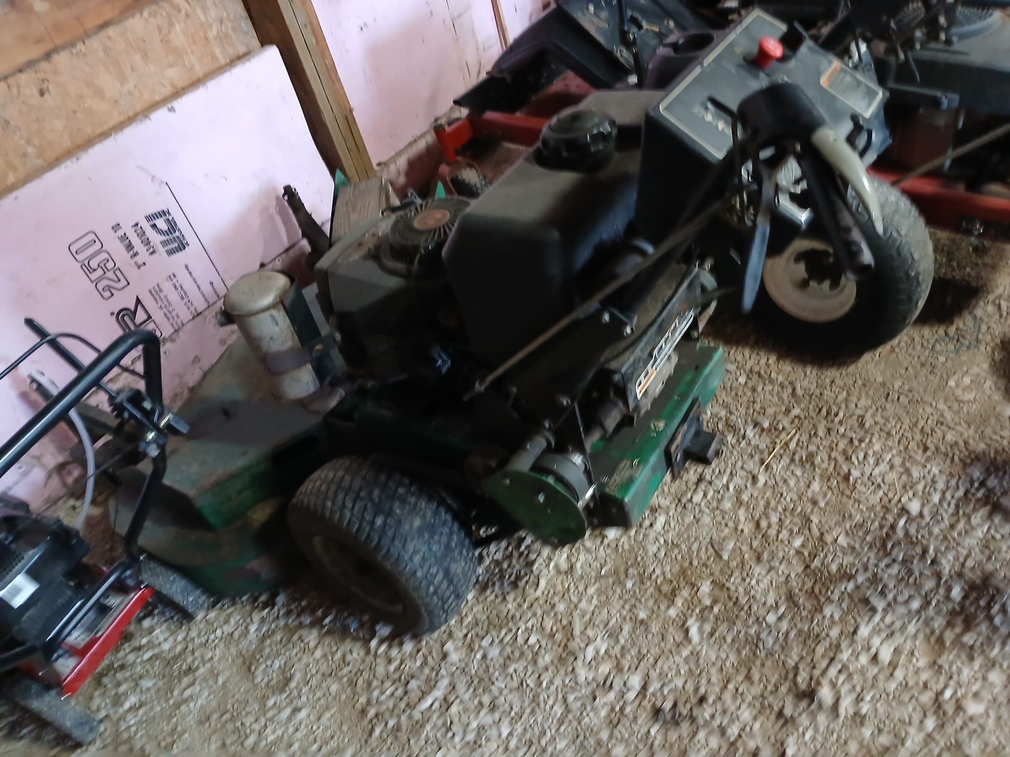 48 Kawasaki walk behind mower