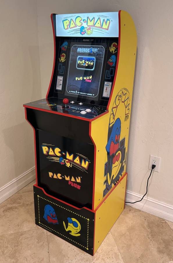 Arcade1Up Pac-Man - Classic 2-in-1 Home Arcade with Riser