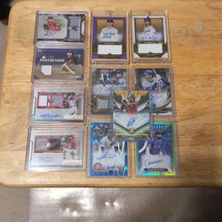 $10 Autographed Card. Take Your Pick. 