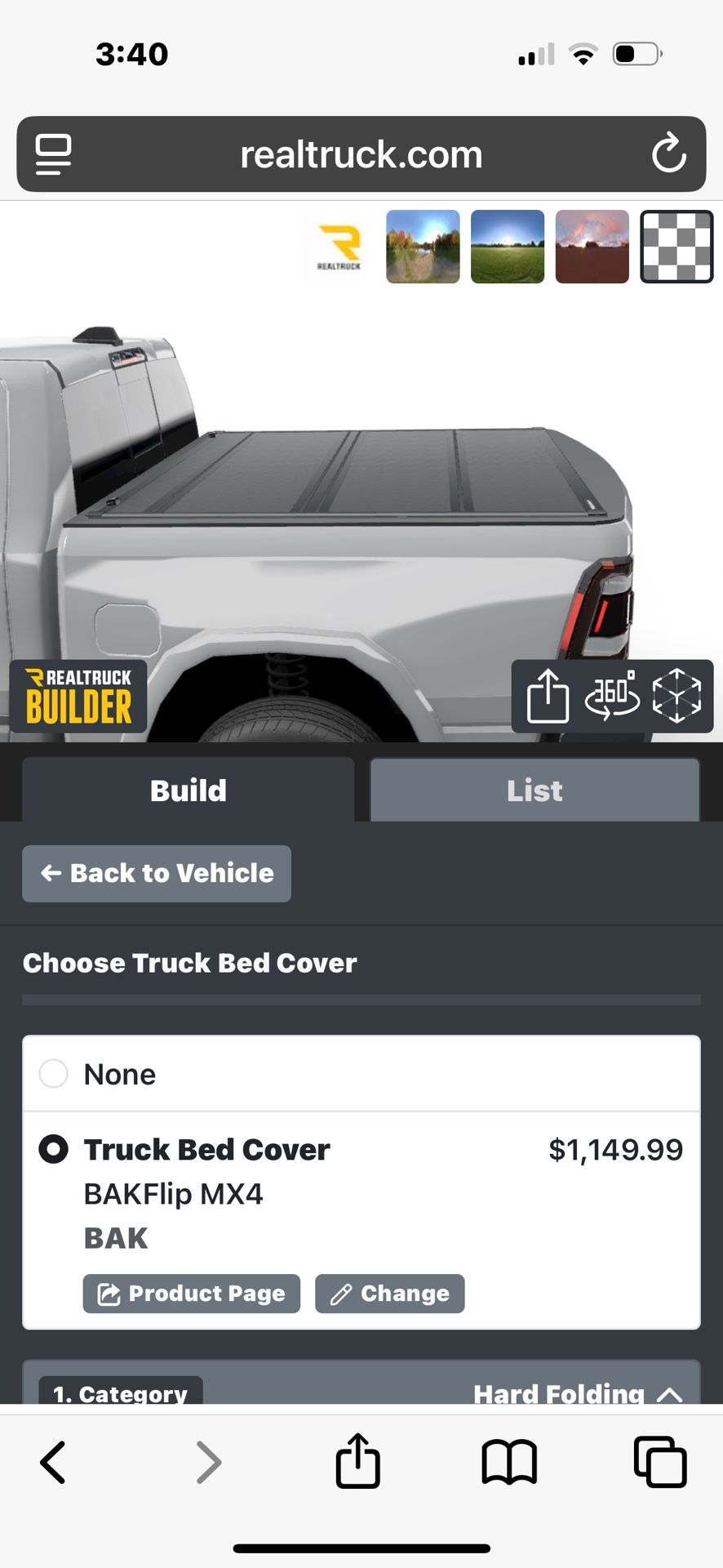 Dodge Ram Tonneau Cover Made By backflip