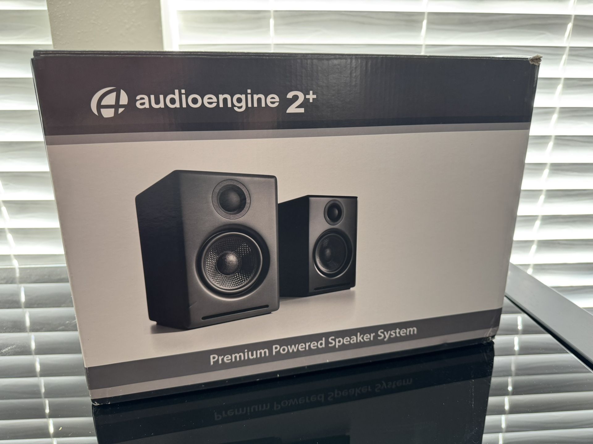 AudioEngine A2+ 2-Way Computer Speakers - Black (Excellent Condition)