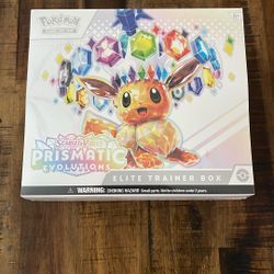 Pokemon Prismatic Evolution Elite Trainer Box