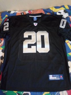RAIDERS JERSEY SIZE (50) XL ADULT STITCHED