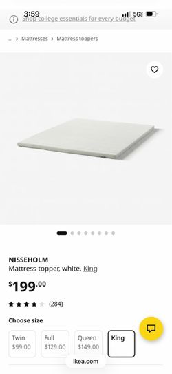 Mayores topper white