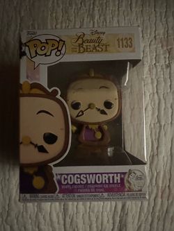 Beauty and the beast cogs worth funko pop