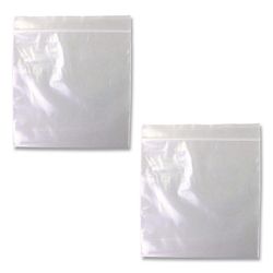 Fantapak Reloc Zippit 6 in. x 6 in. Plastic Zipper Bags - Clear (1000/Box)