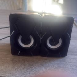 Monitor LED speakers 