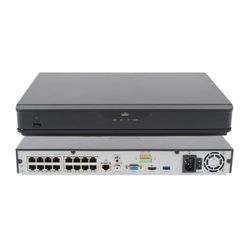 Uniview NVR302-16E-P16 16ch NVR with 16 PoE Ports - 2tb Hdd