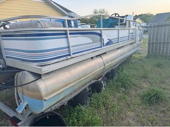 20ft Play Bouy pontoon boat with trailer