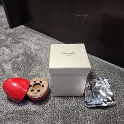 Christofle Mood Coffee Egg - Special Ruby Edition