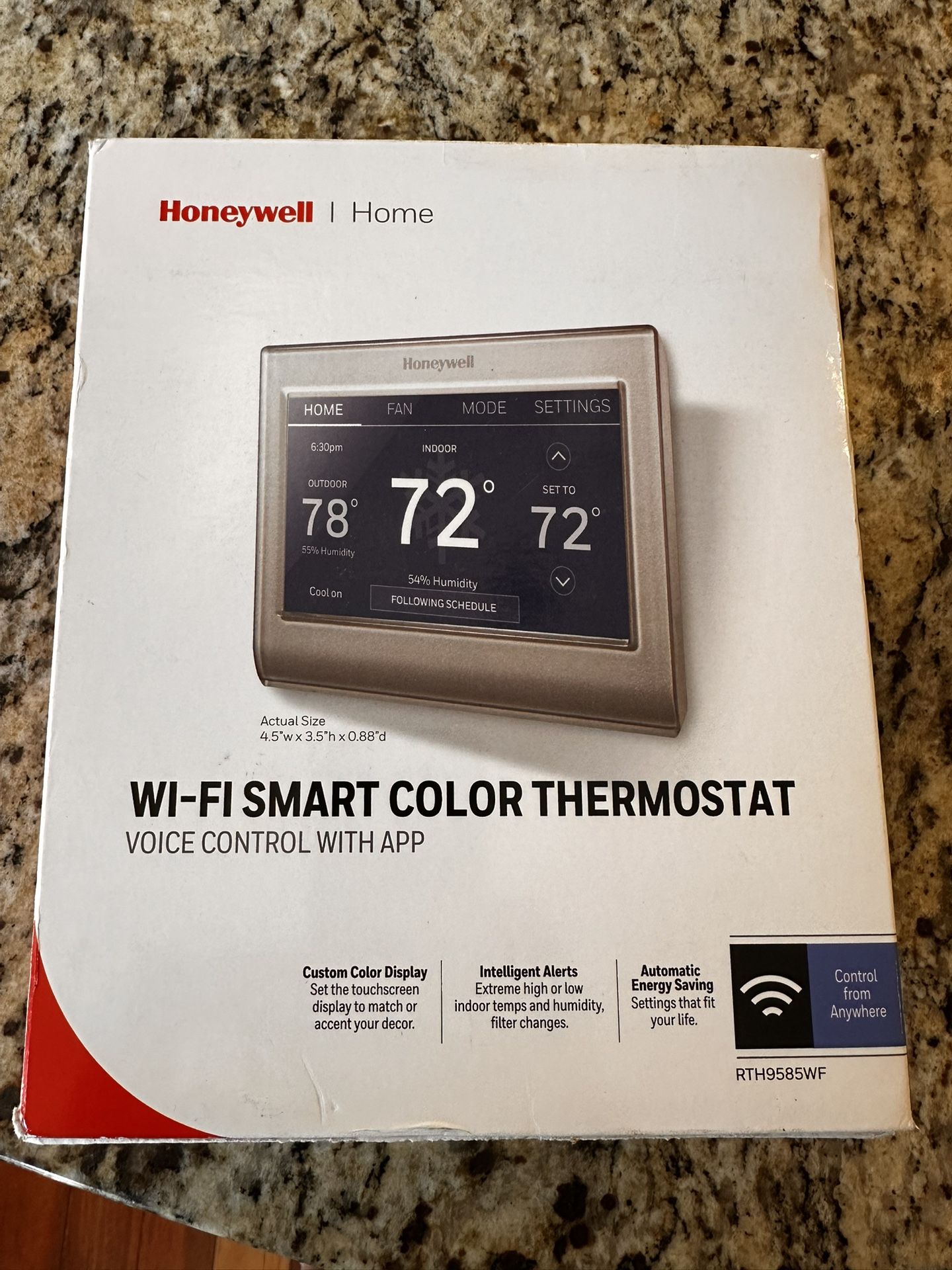 Honeywell WI-Fi Smart Color Thermostat