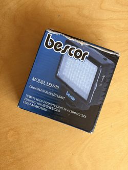 Bescor LED-70 On-Camera Video Light
