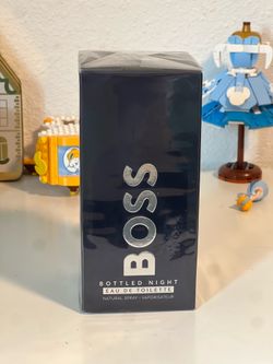 BOSS BOTTLED NIGHT * Hugo Boss 6.7 oz / 200 ml Eau de Toilette Men Cologne Spray